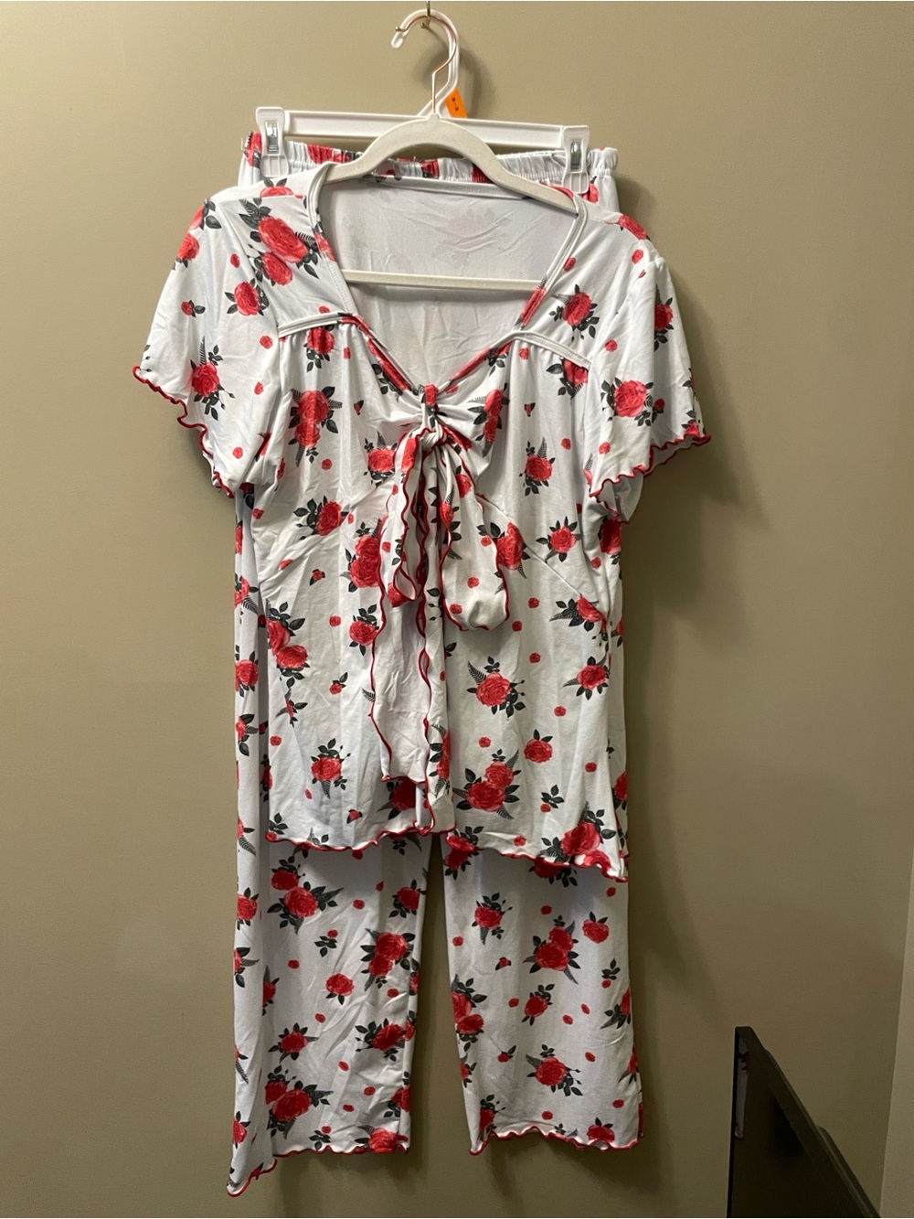 Women’s floral PJ set